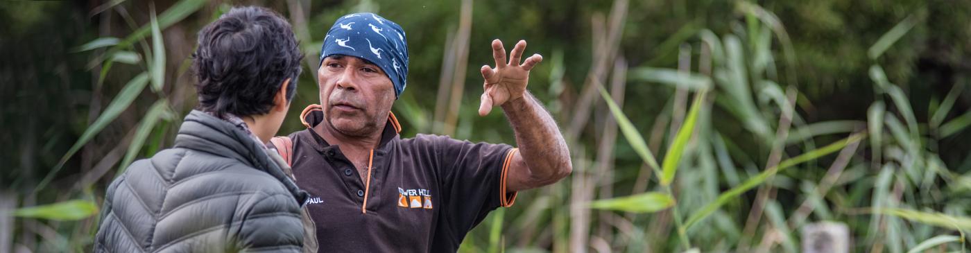 Local Worn Gundidj guide in Tower Hill, Victoria