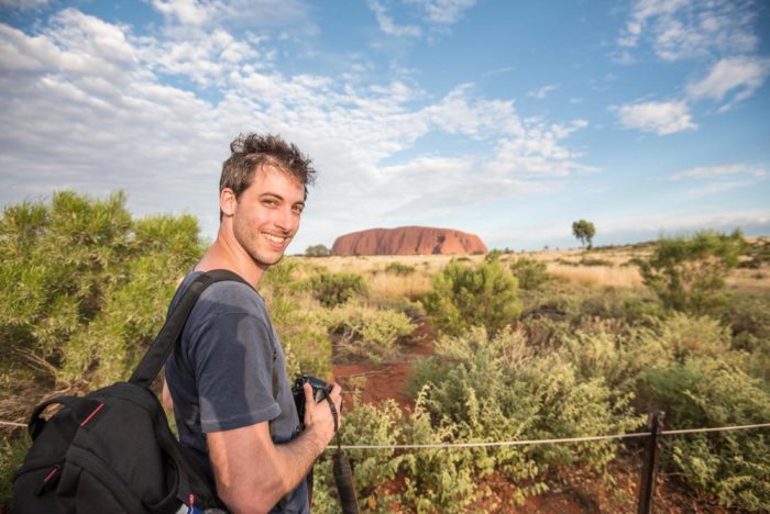 Explore Uluru with its traditional owners…in...