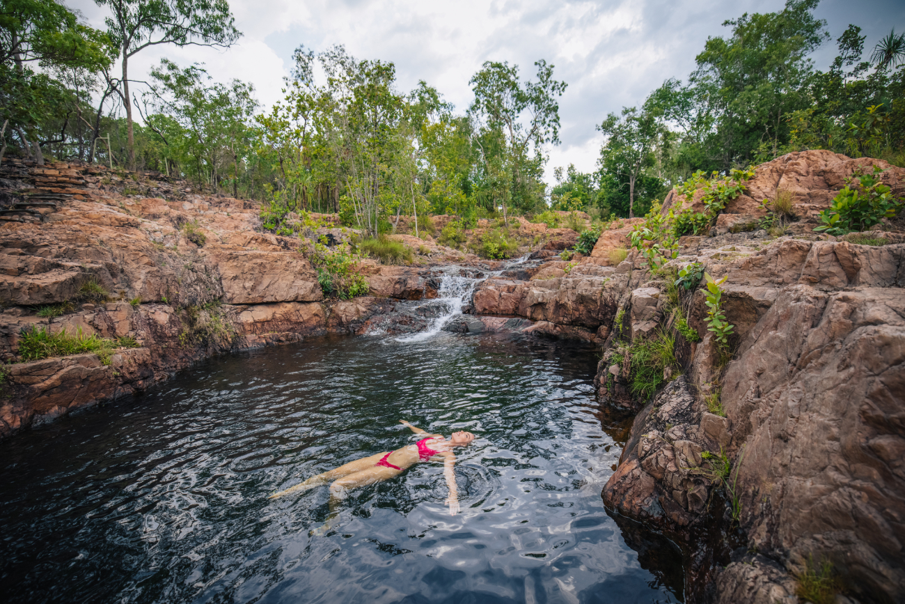 131823-Woman floating at Buley Rockhole-56
